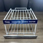 Tums Nothing Works Faster Wire Display Rack 10X10X4 Retail Store Shelf Organizer. Fixed Price $44.99.