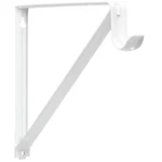 Knape & Vogt RP-0045-WT Shelf And Rod Bracket, 250 Lb, 12 In 10 H, Steel,. Fixed Price $16.91.