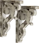 American Art Wood Corbels Shelf Brackets Vintage Farmhouse Decor Set. Fixed Price $64.97.