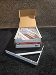 (qty 10) Knape & Vogt 208 300 L-bracket Cold Rolled Steel Epoxy White Finish. Fixed Price $79.42.