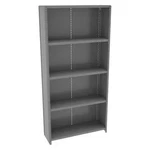 Tennsco ESPC-1236 Metal Shelving Unit, 12"D X 36"W 75"H, 4 Shelves, Carbon. Fixed Price $331.99.