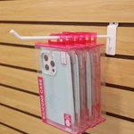 Lot Of 100 White 12" Peg Hooks Display 6MM Diameter Tubing. Fixed Price $69.95.