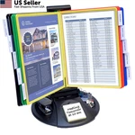 Ultimate Office Adjustaview 10-POCKET Desk Reference Colored Pockets. Fixed Price $86.31.