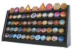 Displaygifts Challenge Coin Stand 5 Row Wooden Holder Rack Case Holds.... Fixed Price $67.67.