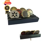 Asmileindeep Military Challenge Coins Display Holder Small, Black. Fixed Price $21.99.