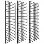 Pack Of 3 Gridwall Panels 2X6 Black. Fixed Price $119.24.