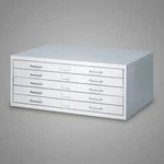 Safco Facil Steel Flat File 60LB Drawer Cap 40"X26"X16.5" Light Grey SAF4969LG. Fixed Price $560.00.