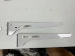 Knape & Vogt Mfg Co 10 White Finish Shelf Brackets - Set Of 2. Fixed Price $8.00.