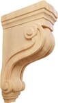Ekena Millwork Boston Traditional Scroll Wood Corbels 3/8"W X 6 1/2"D 10"H. Fixed Price $24.95.