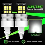 X Sawe Led Backup Reverse Lights 3156 3157 White 2100LM Ford F150 Mustang. Fixed Price $12.98.