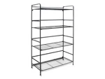 Flipshelf Four-shelf Unit, 26.5 X 12 43, Black. Fixed Price $115.99.