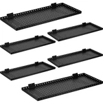 Heavy Duty Slatwall Shelf Steel Storage Rack Black Lyyuwe. Fixed Price $299.99.