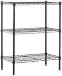 Amazon Basics 3-SHELF Adjustable Heavy Duty Steel Wire Rack Storage Shelving .... Fixed Price $57.21.