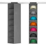 Lifewit Hat Organizer For Baseball Caps, Rack Hanging Storage, Non-woven .... Fixed Price $17.21.
