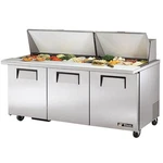 True TSSU-72-30M-B-ST-HC 72" Mega Top Sandwich/salad Prep Table W/ Doors, 3.... Fixed Price $6477.05.