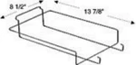 Store Fixtures 2 New Slatwall 10 Cap Hat Displayers Black. Fixed Price $22.50.
