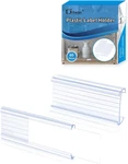 Diteje 60 Pack Plastic Wire Shelf Label Holder,removable Shelving Rack Clips Wit. Fixed Price $15.99.