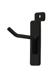 Metal Peg Hooks 100 Black 2" Display 6MM Diameter Tubing. Fixed Price $50.95.