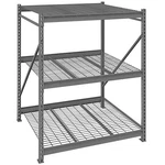 Tennsco 48" X 84" Medium Grey Storage Rack Corrugated Decking 484884CS-. Fixed Price $2285.84.
