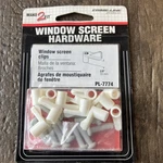 Prime-line Window Screen Clips, 12 Pk. White PL-7774 Fs. Fixed Price $9.99.
