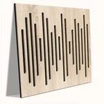 Olanglab Sonic Flow Acoustic Wood Oak Wall Panels, 2 Pack 19.7"X19.7. Fixed Price $63.00.