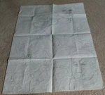 Detroit Mural Sketch Very Rare African American Artist Drawing Hubert Massey. Fixed Price $19364.73.