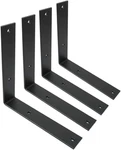 Shelf INCHX8 INCHX1.5 Heavy Duty Black Brackets For Shelve. Fixed Price $35.18.