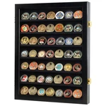 Displaygifts Military Challenge Coin Case Poker Chip Cabinet .... Fixed Price $61.81.