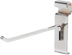6" Wire Hooks Pegs Gridwall 100 Chrome 6MM Tubing 3" Oc Retail Display Slat. Fixed Price $70.97.