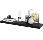 New Black 48 Welland Mission Xl Floating Wall Mounted Shelf Display Rack. Fixed Price $35.00.