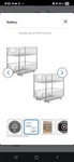 Trinity Sliding Wire Drawer. MODEL#-TBFC-2205/22052 (2-PACK). Fixed Price $50.00.