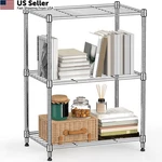 Mzg 450 Lbs Wire Storage 3 Tier 11.8" D X 17.7" 26.4" H, Chrome. Fixed Price $42.65.