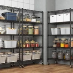 Homdox 5 -tiers Steel Wire Shelving Unit On Wheels Chrome Shelves For Garage Us. Fixed Price $79.99.