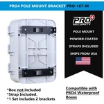 PRO-167-M Pole Mount Bracket Set. Fixed Price $24.75.