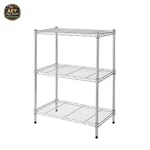 Hdx 3-TIER Chrome Shelving Unit 24" W 30" 14". Fixed Price $106.99.