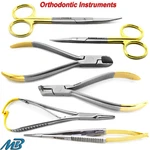 Orthodontis Needle Holder Hard Wire Ligature Cutter Surgical Scissors Set Ce. Fixed Price $13.99.