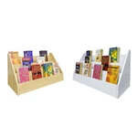 Countertop Book Shelf Display Greeting Card Rack 3 Tier Literature Magazine. Fixed Price $53.42.