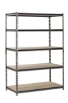 48"W X 24"D 72"H 5-SHELF Steel Freestanding Shelves Shelving Units Silver-vein. Fixed Price $166.62.