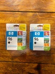 Hp 96 Black Ink Cartridge C8767WN Large Exp. 2008 Lot Of. Fixed Price $18.99.