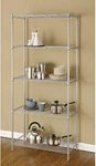 Artiva Usa 5-SHELF Metal Wire Shelving Rack, 68", Silver/gray Free Shipping. Fixed Price $79.99.