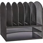 Mesh Office Organizer 6 File Slots & 2 Paper Trays, Amazonbasics Desktop Rack. Fixed Price $50.18.