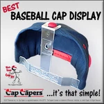Baseball Display Rack Organizer Hat Wall Capers. Fixed Price $139.80.