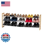 Iris Usa 3-TIER Shoe Rack Up To 15 Pairs 25 46 Extendable Shelf For. Fixed Price $41.55.
