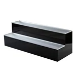 Krowne KR-2T24-L 24" Wide Two Tier Lighted Countertop Liquor Display. Fixed Price $727.10.