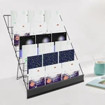 6 Tier Wire Countertop Rack Comic Display Stand For Books Dvd Cd. Fixed Price $57.47.