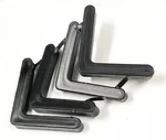 Set Of 4 Edsal Muscle Rack Steel Post Caps Only - Black 1.375"W X 1.375"D. Fixed Price $13.55.