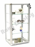 Glass Countertop Display Store Fixture Showcase With Front Lock #sc-kdcab. Fixed Price $115.00.