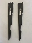 Fast Shipping Lot Of 2 Rubbermaid Tough Stuff Bracket Brkt 93016 Gray Shelf Wire. Fixed Price $24.99.