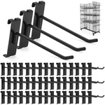 60 Pcs 8 Inch Hooks Fixtures Panel Heavy Duty Display. Fixed Price $56.05.