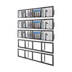5PCS 34 In Video Game Rack Media Storage Shelves For Wall, Cd Dvd Shelf. Fixed Price $82.83.